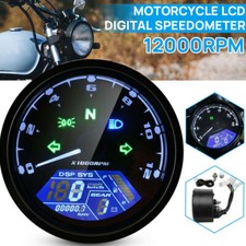 12000rpm Motorrad Tachometer