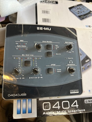 Systems 0404 interfaccia - e-mu,