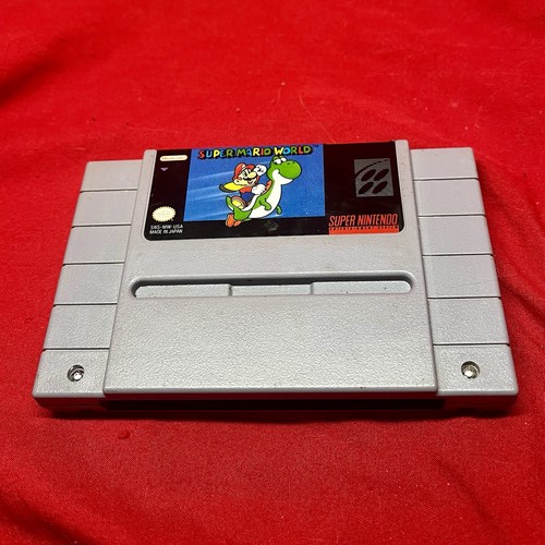 Super mario world - -, snes