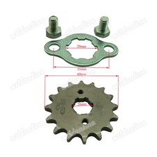 428 16 denti pignone ingranaggio pignone 20 mm motore anteriore per Lifan Dirt Pit Bike