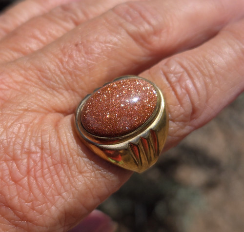 Anello dichiarazione oro - , 10