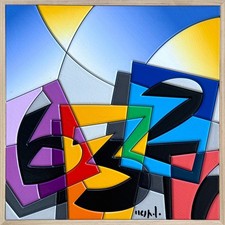 UGO NESPOLO 20x20 acrilici su