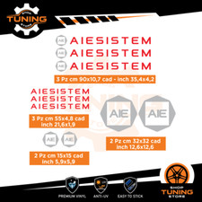 Kit Adesivi Camper Decalcomania Aiesistem - versione C