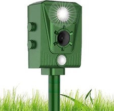 Queath Repellente Solare Ultrasuoni x Gatti Piccioni Fattoria Giardino Cortile