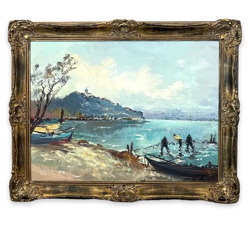 Dipinto olio tela - olio, su