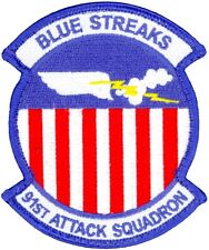 USAF 91st ATTACK SQUADRON PATCH