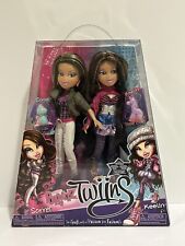 BAMBOLE BRATZ ''TWIINS'' ACETOSA E CHIGLIA CONFEZIONE DA 2 NRFB NUOVE CON SCATOLA HTF