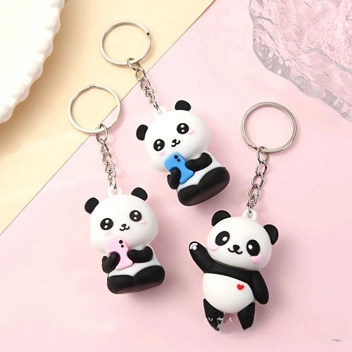 Portachiavi panda carino - portachiavi,