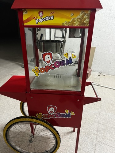 Macchina carretto popcorn pop - macchina,