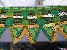 CINTURA BELT DANZA DEL VENTRE BELLY DANCE verde2 danza orientale costume