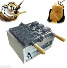 Macchina per gelato pesce taiyaki macchina elettrica bocca aperta taiyaki waffle machine