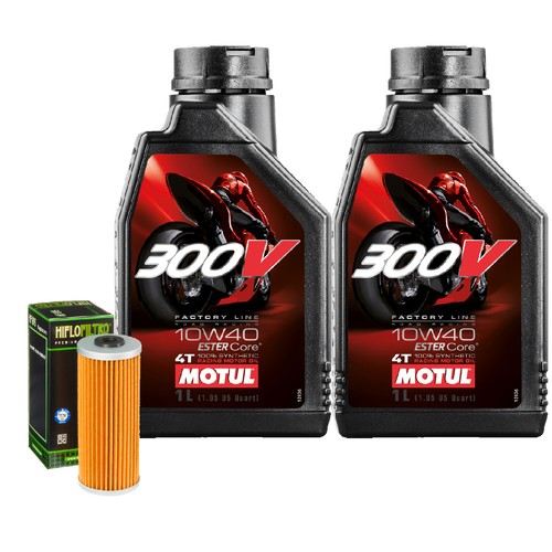 Kit tagliando olio motul 300v - tagliando,