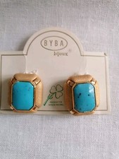   Orecchini  BYBA Bijoux turchese Linea antiallergica