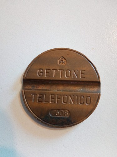 Gettone telefonico 7608 - gettone, raro