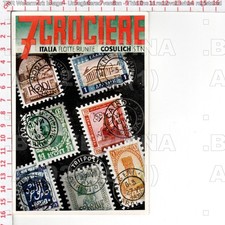 A2275 PUBBLICITA 1934 MARINA FLOTTE RIUNITE COSULICH CARLO DRADI ATTILIO ROSSI