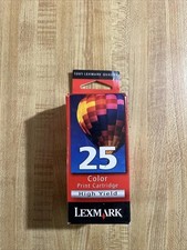 Geuine Lexmark 25 Tri-Color Ink Cartridge High Yield P122 P700 P3100 X63 A1000