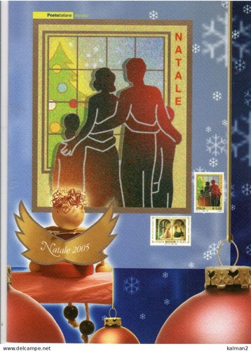 2005 poste italiane folder - italiane,