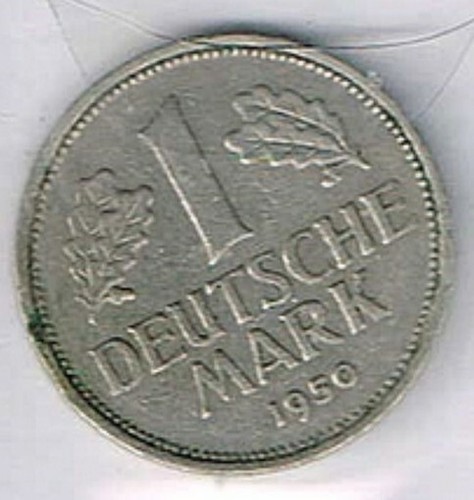 Deutsche mark 1950 numéro - 1,