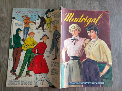 Hebdo femme moderne madrigal - moderne,