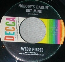 Webb Pierce Sands Of Gold /