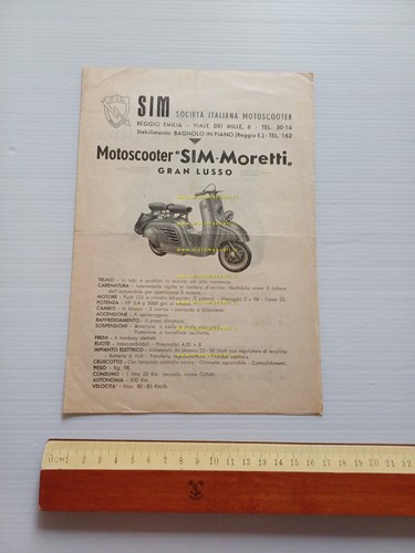 Sim moretti scooter 125 gran - sim,