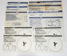 GI JOE COBRA VINTAGE BLUEPRINTS LOT #7 TIGER FORCE PYTHON MARAUDERS 11 SHEETS