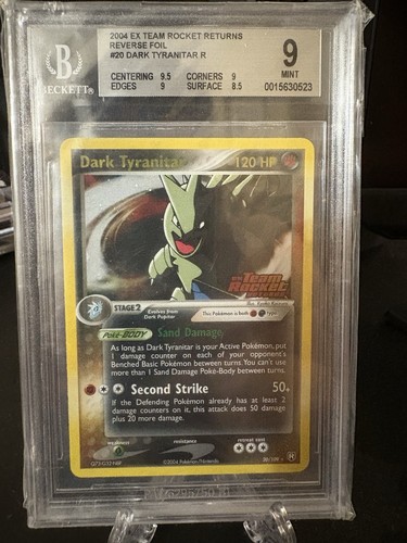 Dark tyranitar 109 bgs - tyranitar, 20/109