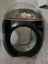 BMW R90S R100 rivestimento abitacolo semiguscio con orologio e voltmetro originale  