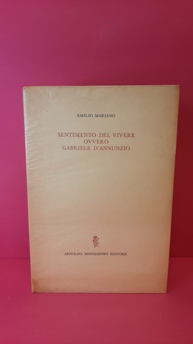 Sentimento del vivere ovvero