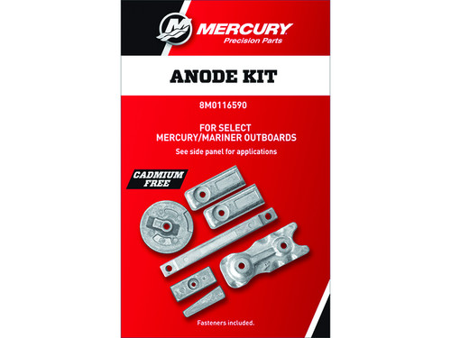 8m0116590 kit anodi mercury - -,