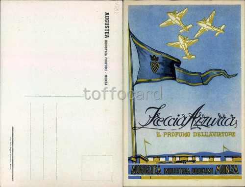 Pubblicita freccia azzurra - freccia,