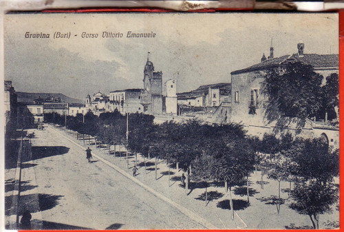 Cartolina gravina puglia - cartolina,
