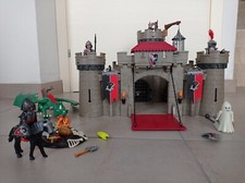 Castello playmobil dei cavalieri del falcone  6001+Drago e Fantasma.