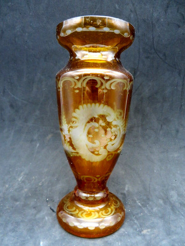 Antico vaso vetro fatto - in,
