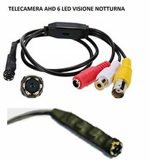 Telecamera Spia Micro Audio Ahd 2mpx 8 Led Infrarossi