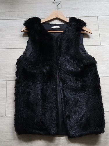 Gilet pelo nero - in,