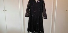 Abito Pizzo Paillettes Taglia 9/10 anni