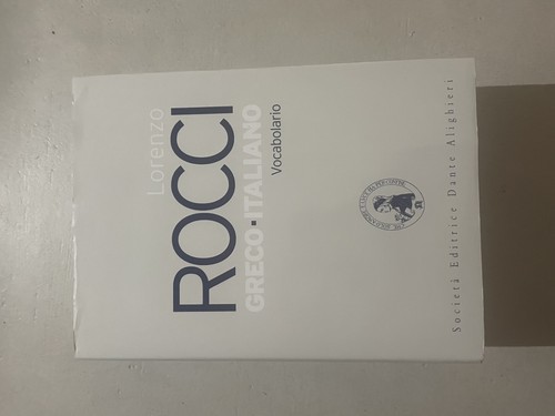 Vocabolario greco italiano - vocabolario, greco-italiano
