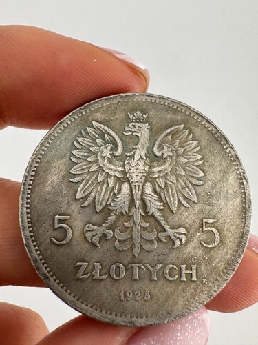 Moneta polonia 1928 zlotych - polonia,