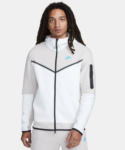 Nike tech fleece bianco - tech, fleece/bianco/grigio