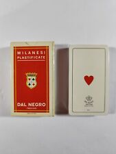 carte Milanesi 41 Dal Negro  in TRIPLEX vecchia produzione, Nuove ,Incellofanate