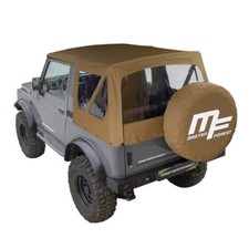 Capottina marrone 4x4 - capottina, mf