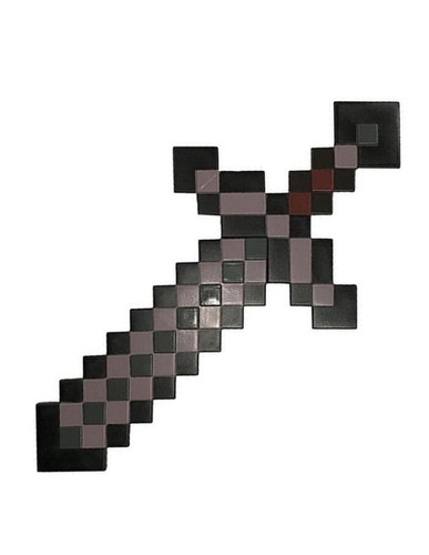 Minecraft nether sword plastic - minecraft,