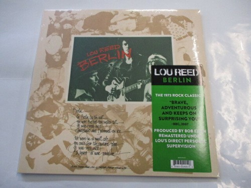 Lou reed berlin - berlin, lp