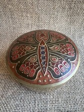 Vintage Indian brass butterfly