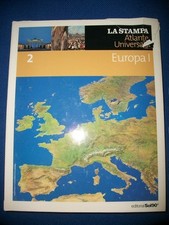 ATLANTE UNIVERSALE N.2 EUROPA I LA STAMPA 2002 VOLUME CARTONATO FORMATO 8°GRANDE