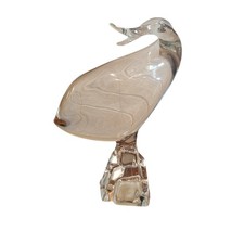 Scultura balena in vetro di