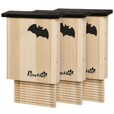 PawHut Set Bat Box con 3