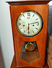 OROLOGIO A PENDOLO WEHRLE ANNI 40/50 FUNZIONANTE!