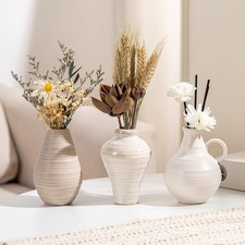 Vasetti in ceramica, set da 3